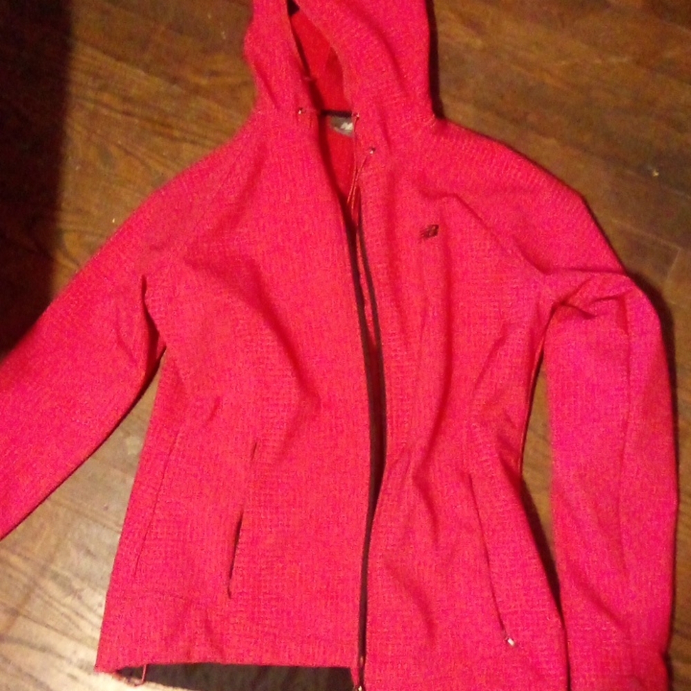 Pink women's jacket new balance